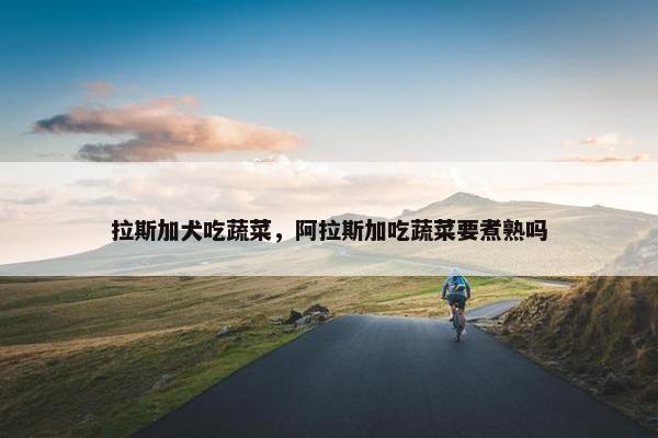拉斯加犬吃蔬菜，阿拉斯加吃蔬菜要煮熟吗