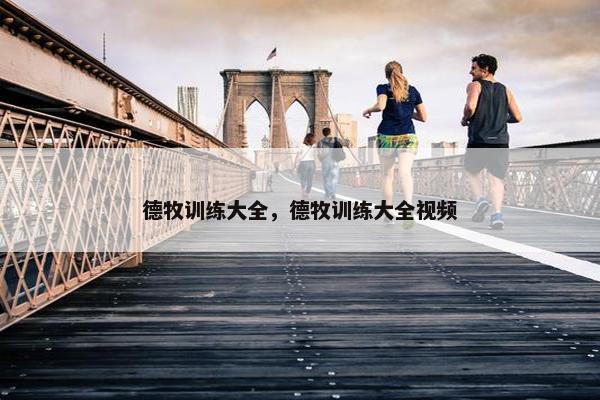 德牧训练大全，德牧训练大全视频