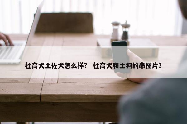 杜高犬土佐犬怎么样？ 杜高犬和土狗的串图片？