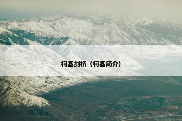 柯基剑桥（柯基简介）
