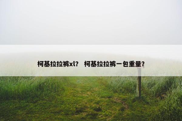 柯基拉拉裤xl？ 柯基拉拉裤一包重量？