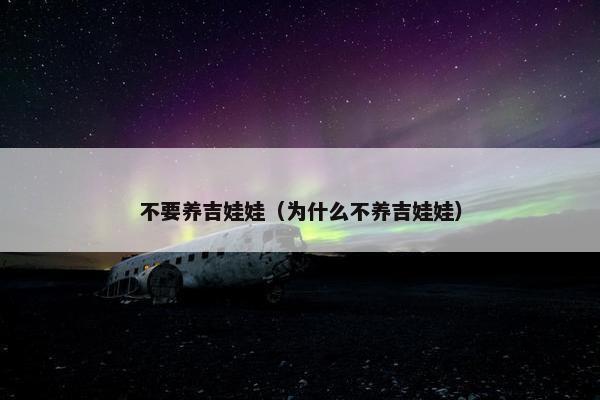 不要养吉娃娃（为什么不养吉娃娃）