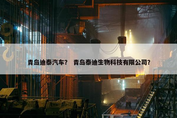 青岛迪泰汽车？ 青岛泰迪生物科技有限公司？