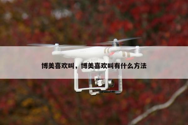 博美喜欢叫，博美喜欢叫有什么方法