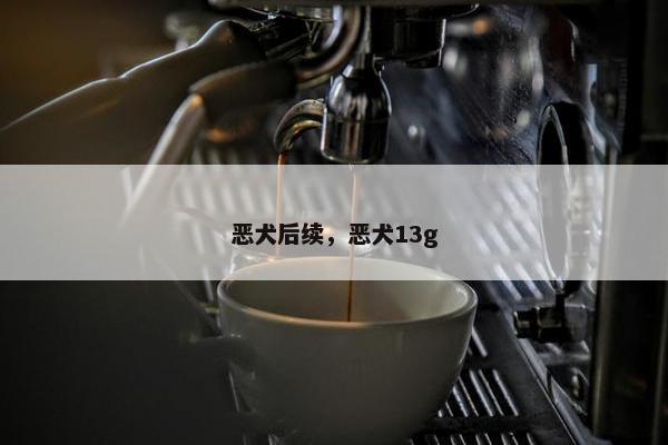 恶犬后续，恶犬13g