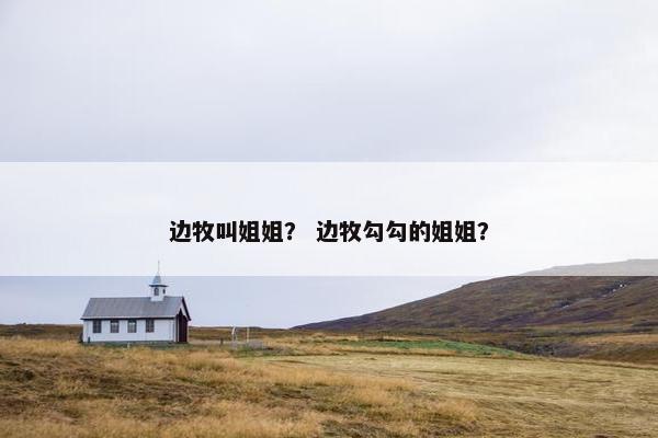 边牧叫姐姐？ 边牧勾勾的姐姐？