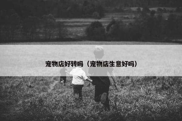 宠物店好转吗（宠物店生意好吗）