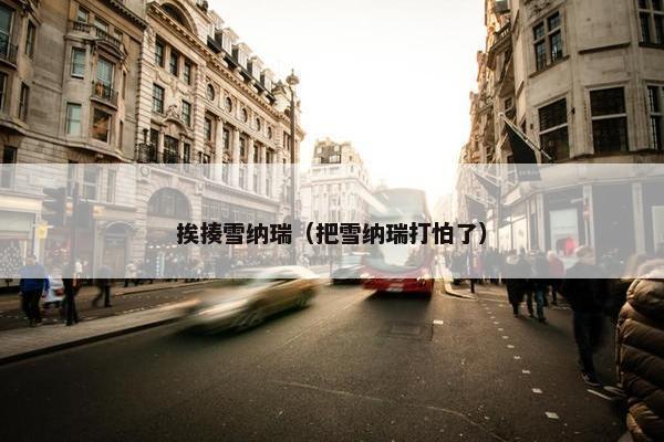 挨揍雪纳瑞（把雪纳瑞打怕了）