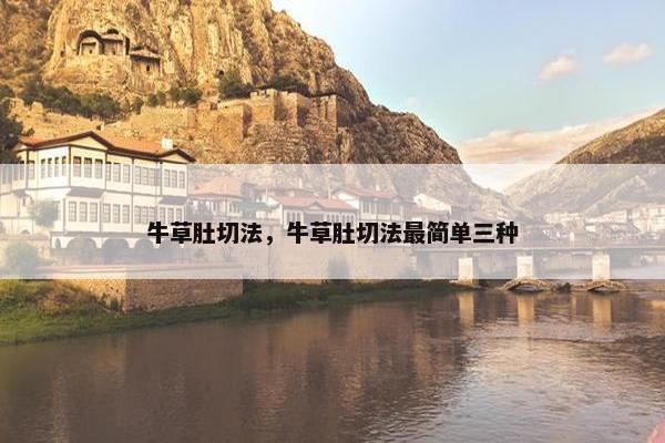 牛草肚切法，牛草肚切法最简单三种
