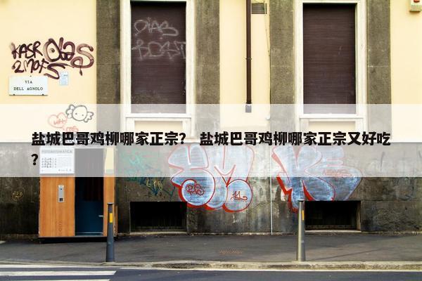 盐城巴哥鸡柳哪家正宗？ 盐城巴哥鸡柳哪家正宗又好吃？