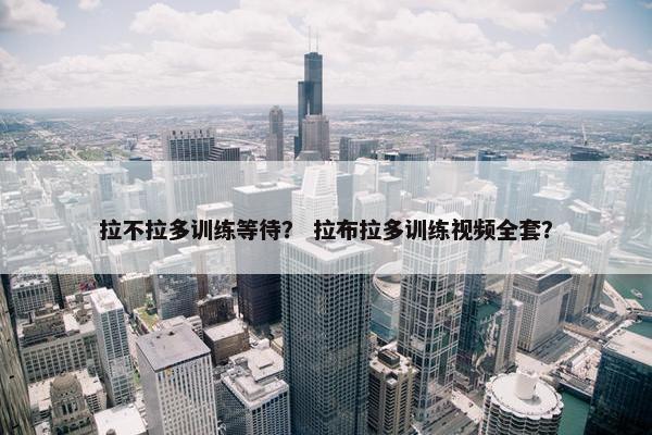拉不拉多训练等待？ 拉布拉多训练视频全套？