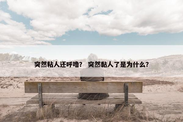 突然粘人还呼噜？ 突然黏人了是为什么？
