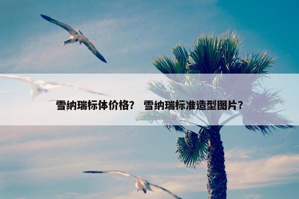 雪纳瑞标体价格？ 雪纳瑞标准造型图片？