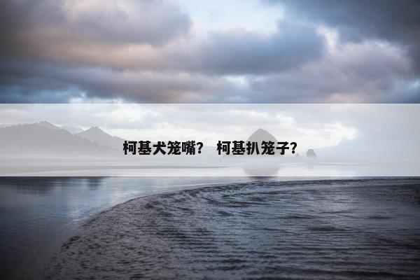 柯基犬笼嘴？ 柯基扒笼子？