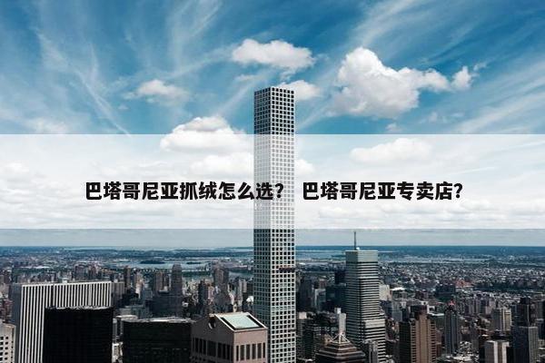 巴塔哥尼亚抓绒怎么选？ 巴塔哥尼亚专卖店？