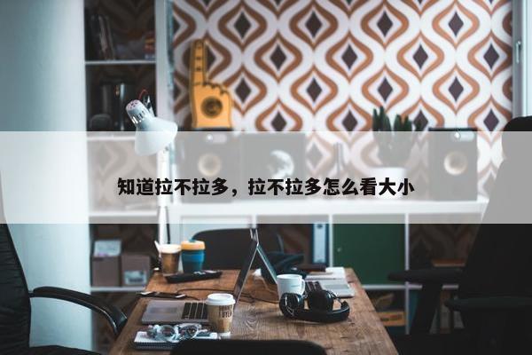 知道拉不拉多，拉不拉多怎么看大小