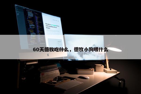 60天德牧吃什么，德牧小狗喂什么