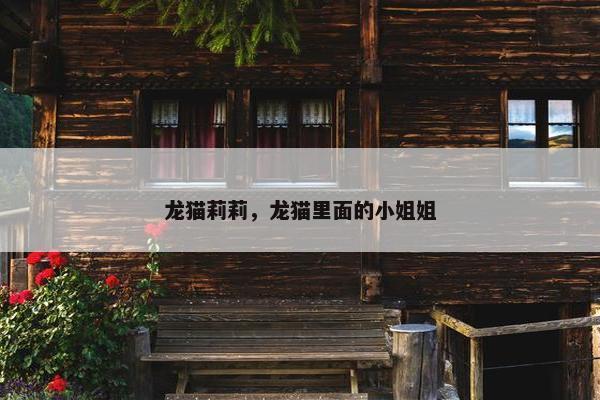 龙猫莉莉，龙猫里面的小姐姐
