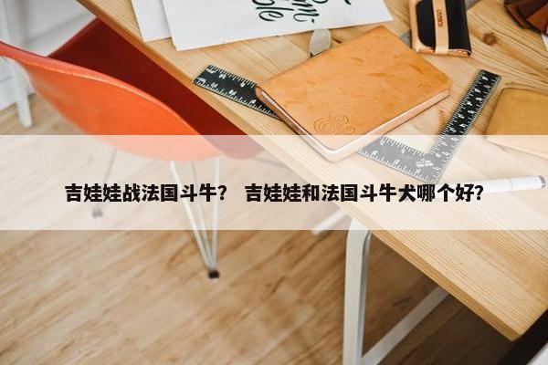吉娃娃战法国斗牛？ 吉娃娃和法国斗牛犬哪个好？