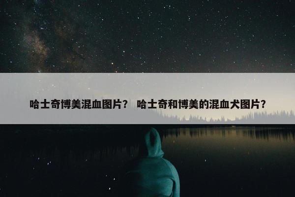 哈士奇博美混血图片？ 哈士奇和博美的混血犬图片？