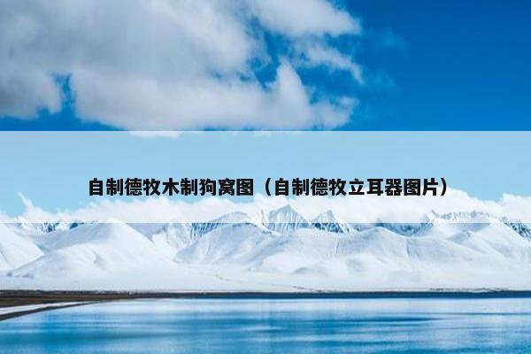 自制德牧木制狗窝图（自制德牧立耳器图片）