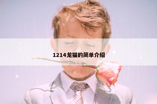 1214龙猫的简单介绍