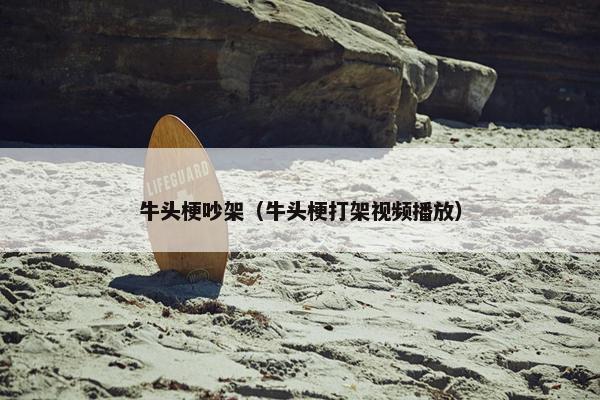 牛头梗吵架（牛头梗打架视频播放）