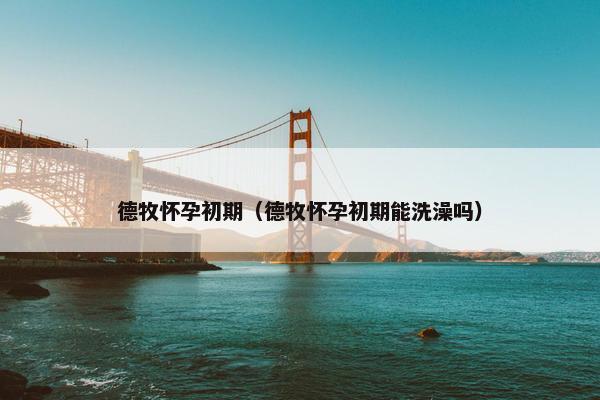 德牧怀孕初期（德牧怀孕初期能洗澡吗）
