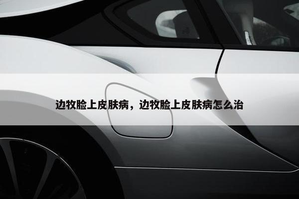 边牧脸上皮肤病，边牧脸上皮肤病怎么治