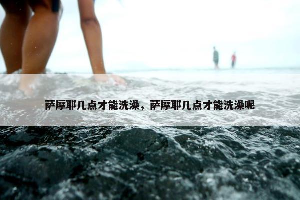 萨摩耶几点才能洗澡，萨摩耶几点才能洗澡呢
