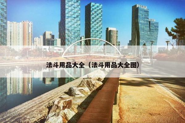 法斗用品大全（法斗用品大全图）