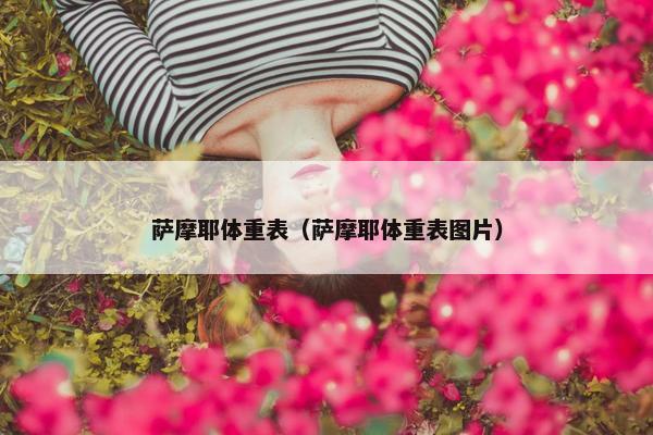 萨摩耶体重表（萨摩耶体重表图片）