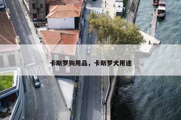 卡斯罗狗用品，卡斯罗犬用途