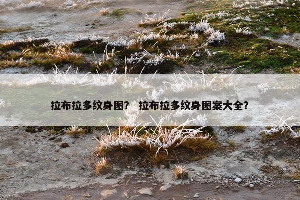 拉布拉多纹身图？ 拉布拉多纹身图案大全？
