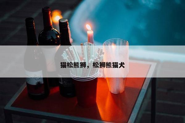 猫松熊狮，松狮熊猫犬