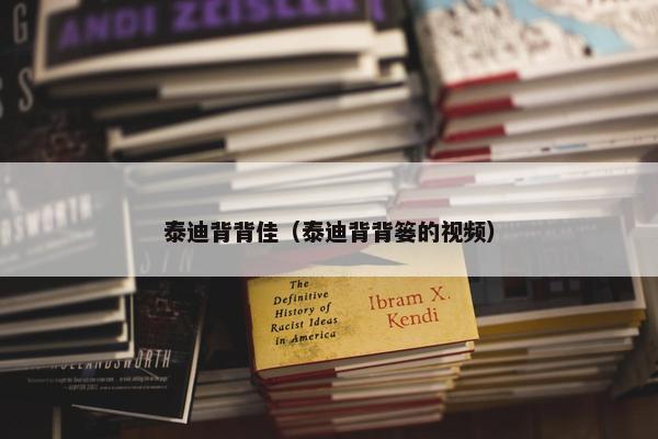 泰迪背背佳（泰迪背背篓的视频）