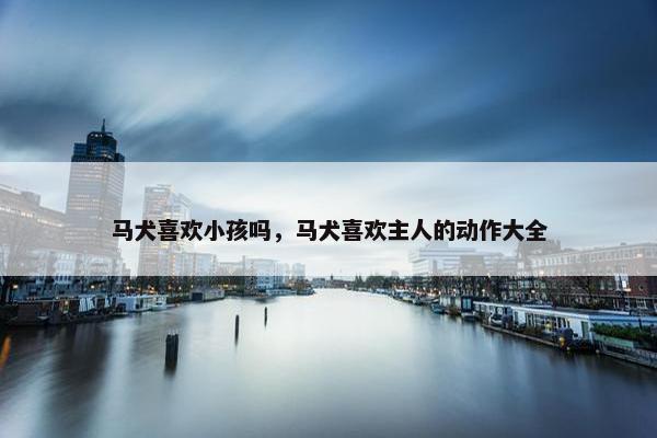 马犬喜欢小孩吗，马犬喜欢主人的动作大全