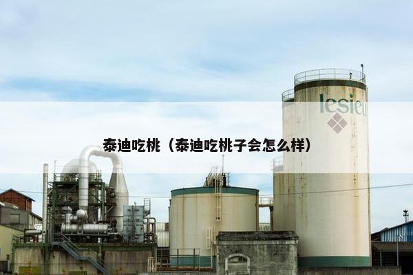 泰迪吃桃（泰迪吃桃子会怎么样）