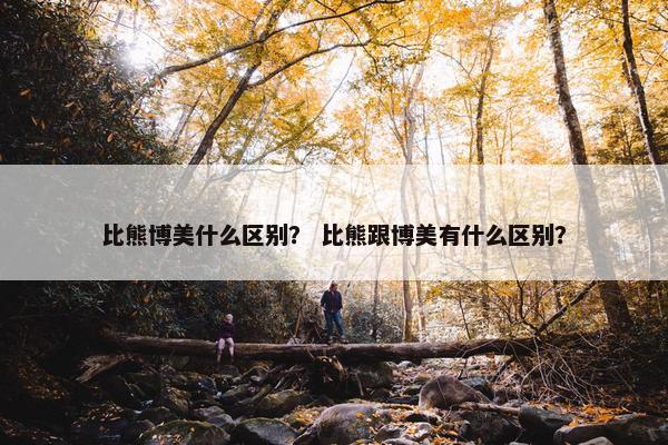 比熊博美什么区别？ 比熊跟博美有什么区别？