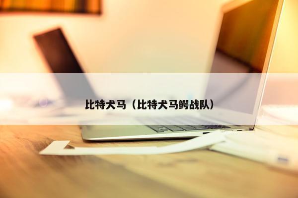 比特犬马（比特犬马鳄战队）