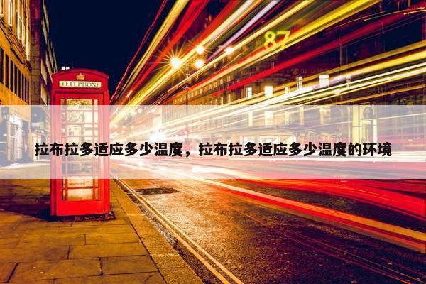 拉布拉多适应多少温度，拉布拉多适应多少温度的环境