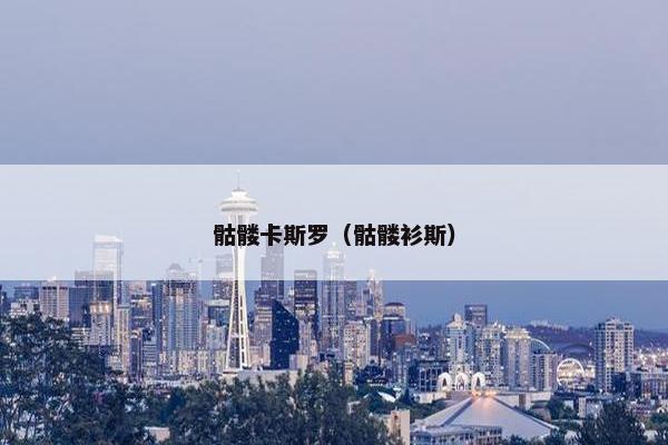 骷髅卡斯罗（骷髅衫斯）