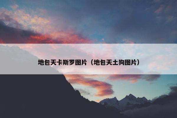 地包天卡斯罗图片（地包天土狗图片）