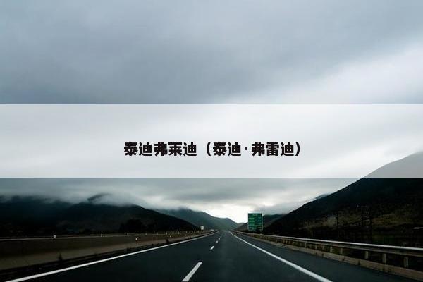 泰迪弗莱迪（泰迪·弗雷迪）