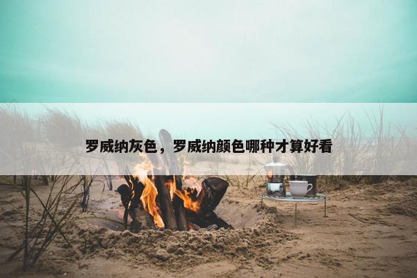 罗威纳灰色，罗威纳颜色哪种才算好看