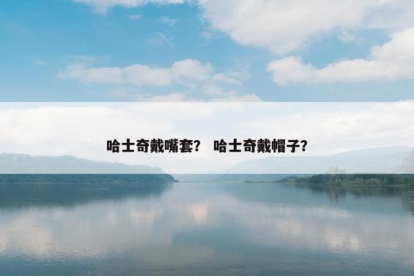 哈士奇戴嘴套？ 哈士奇戴帽子？