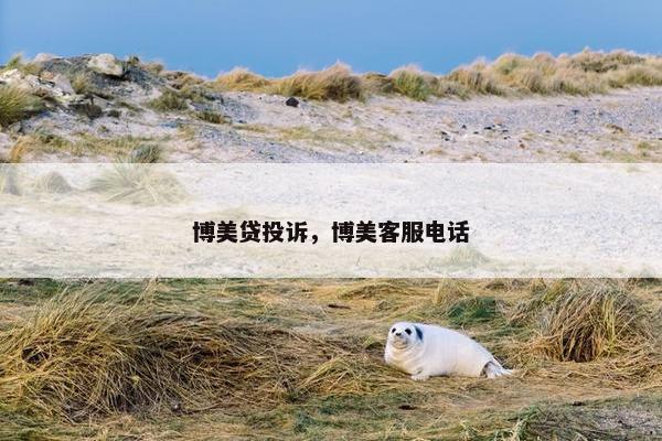 博美贷投诉，博美客服电话