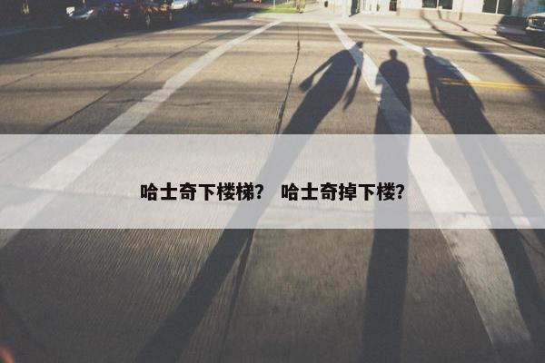 哈士奇下楼梯？ 哈士奇掉下楼？