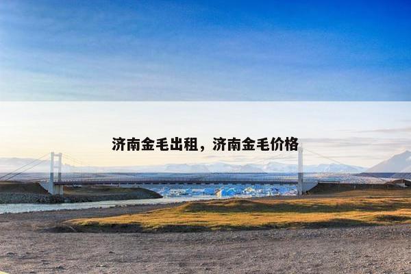 济南金毛出租，济南金毛价格