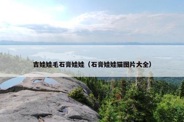吉娃娃毛石膏娃娃（石膏娃娃猫图片大全）